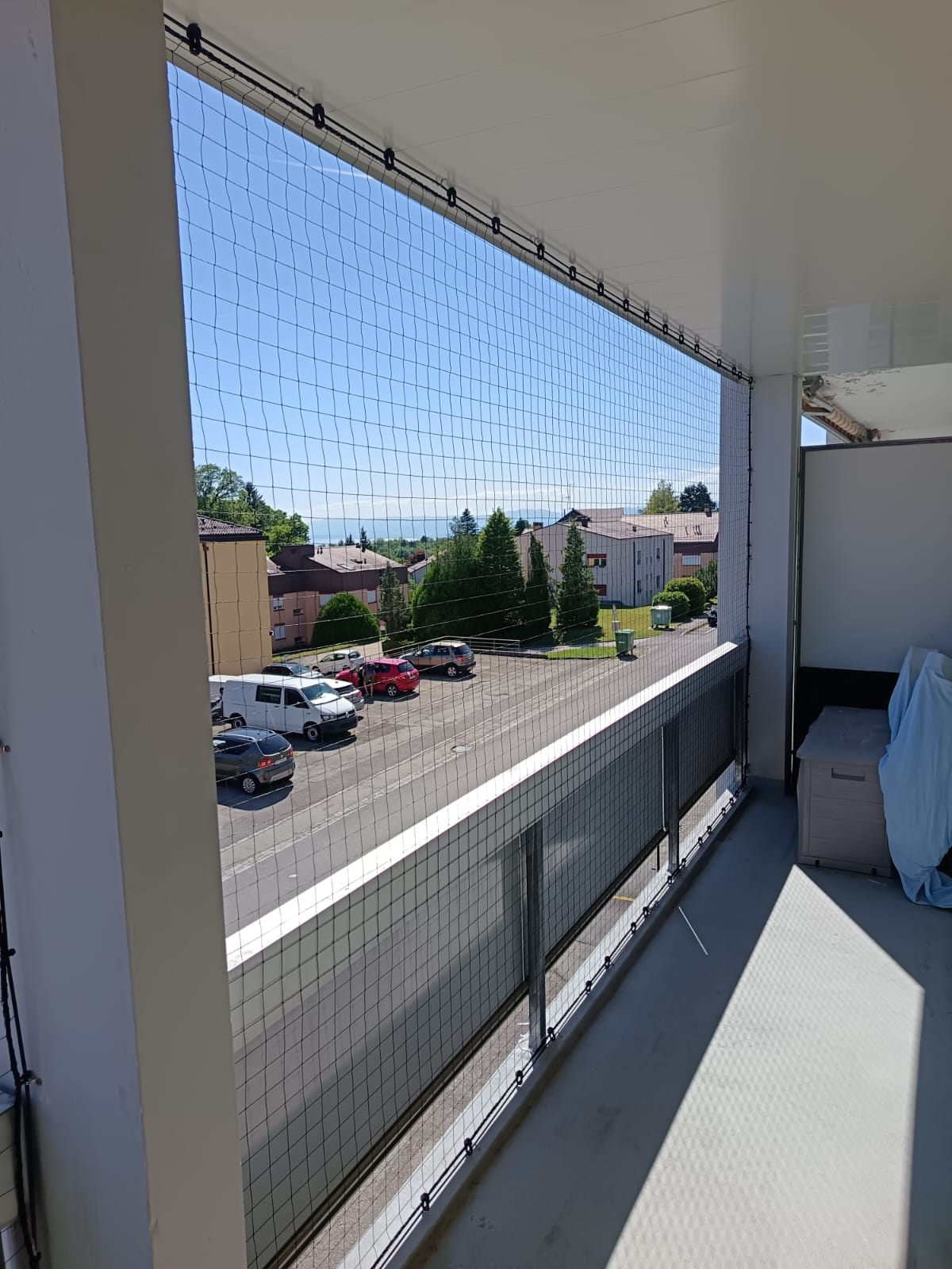 Balcon sécurisé